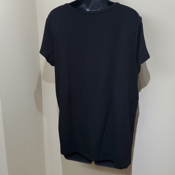 Rock and Republic leather look top - Picture 4 of 6